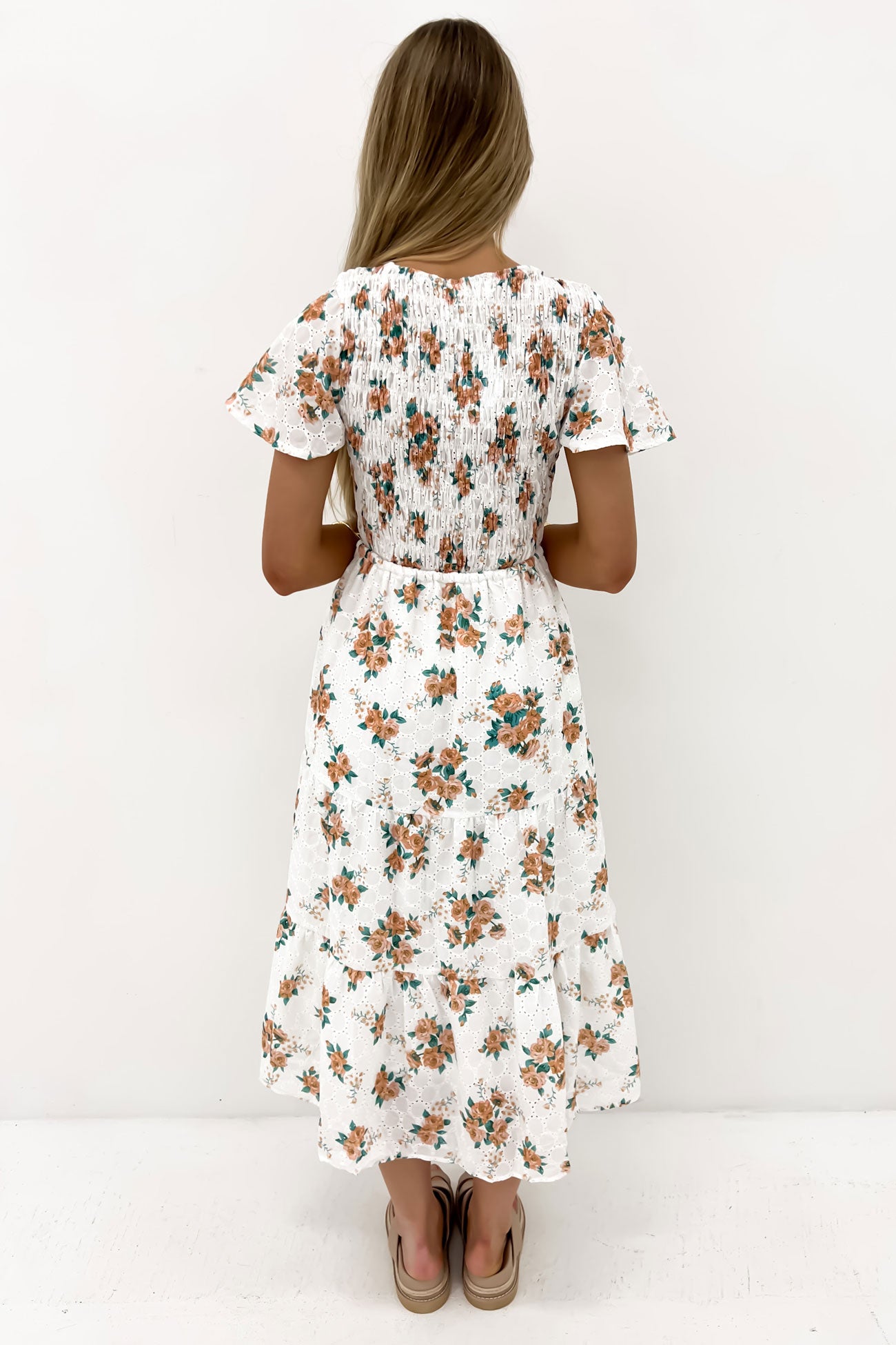 Delphina Midi Dress Romance