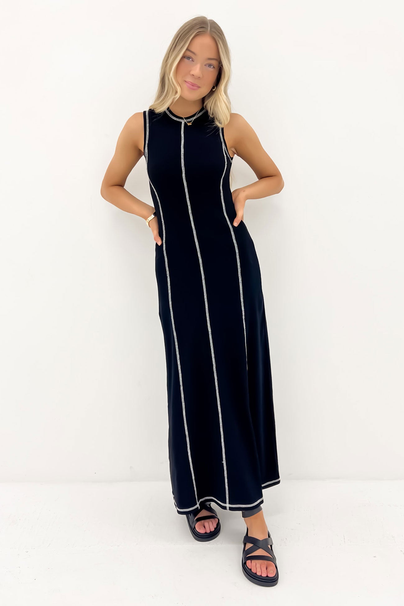 Diego Maxi Dress Black