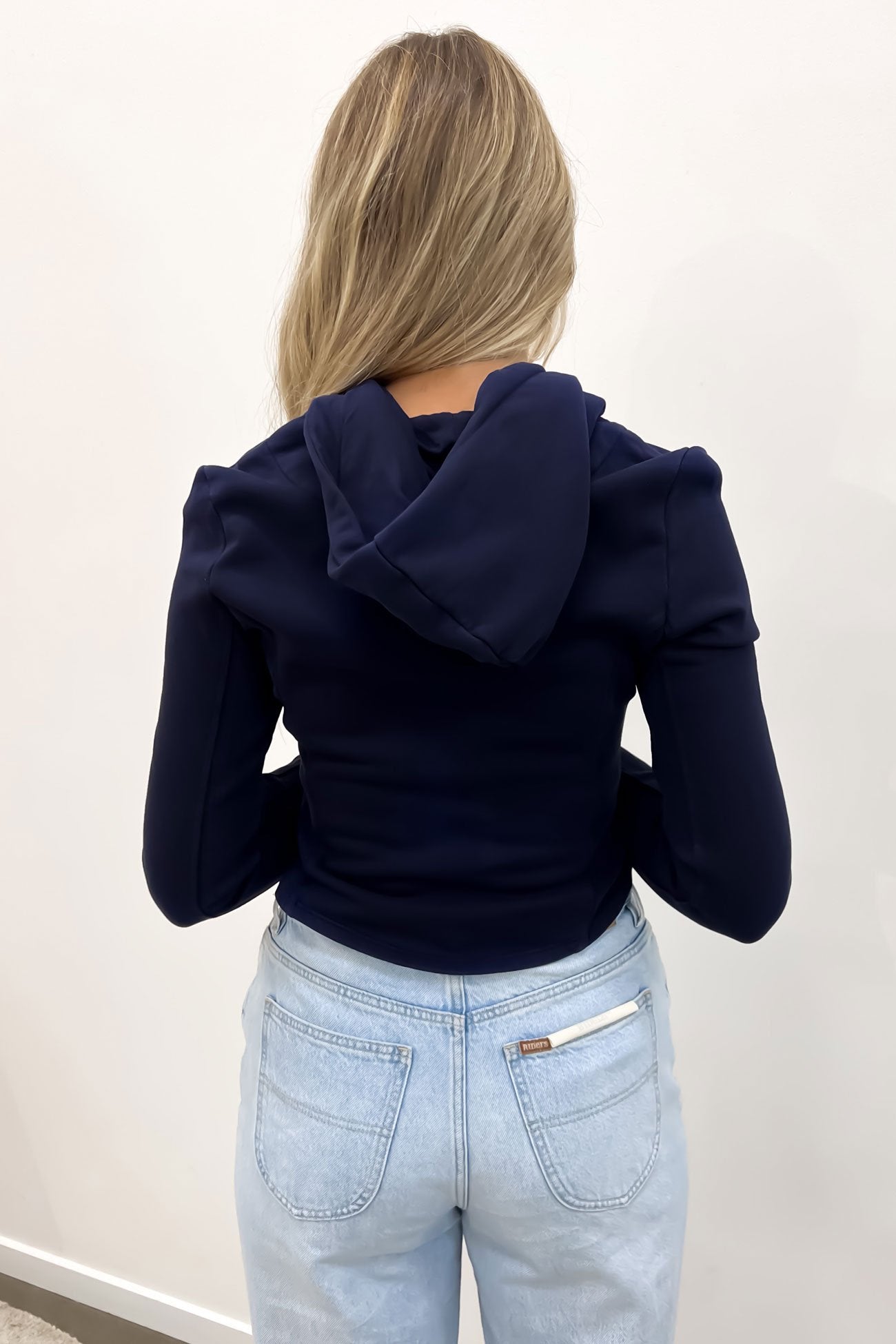 Dua Zip Thru Navy