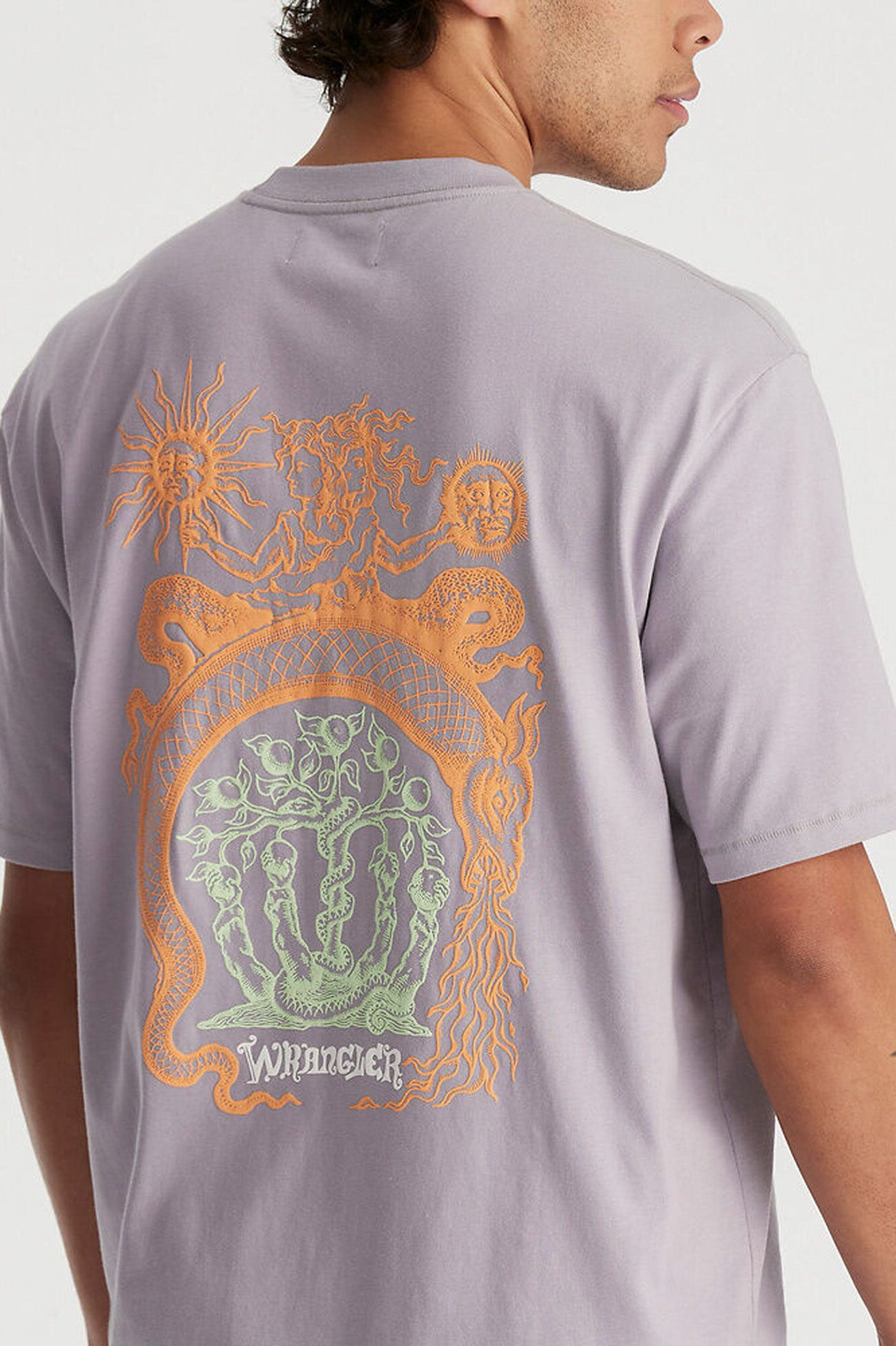 Earth Serpent Slacker Tee Concrete