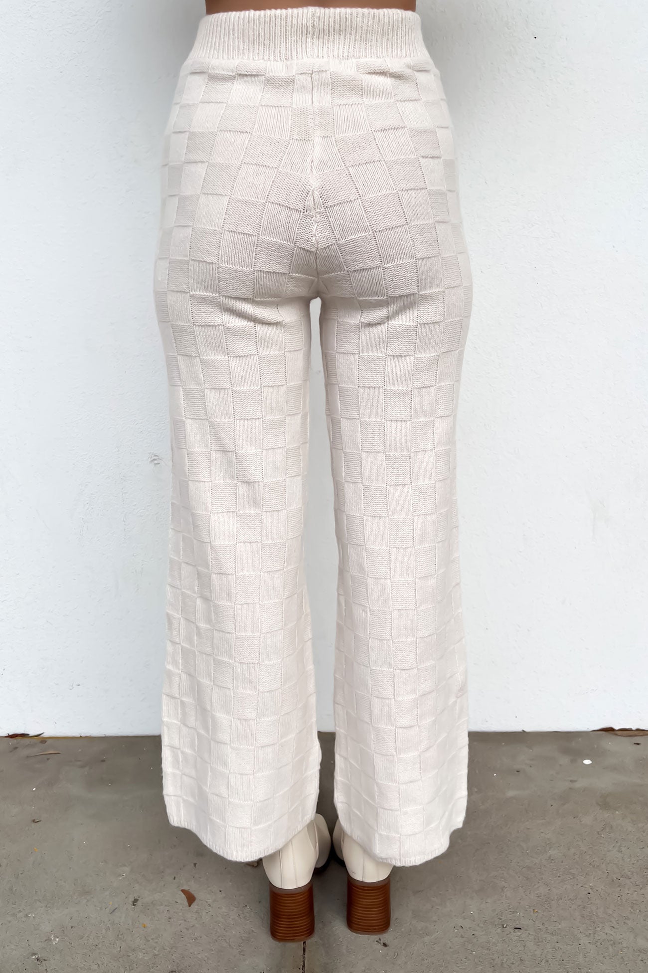 Eleanor Knit Pant Cream