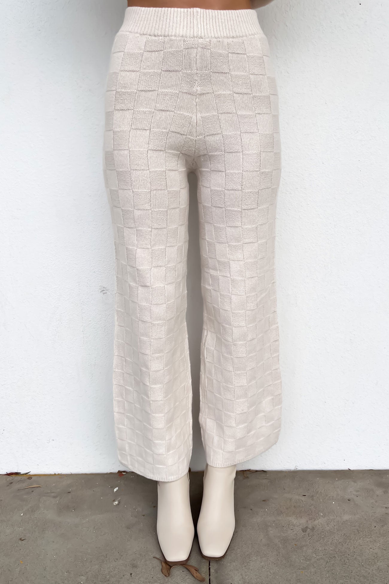 Eleanor Knit Pant Cream