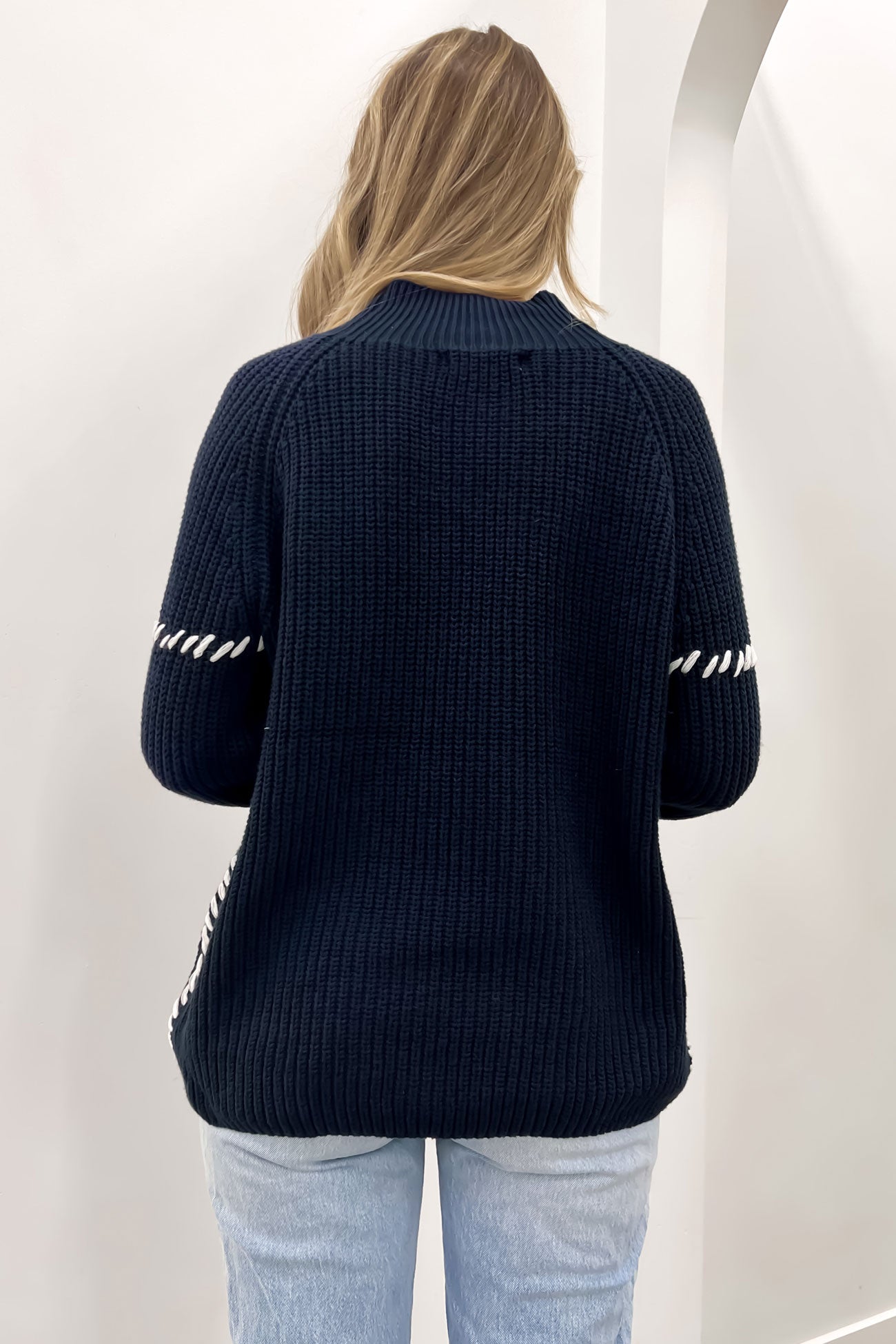 Eliza Knit Navy