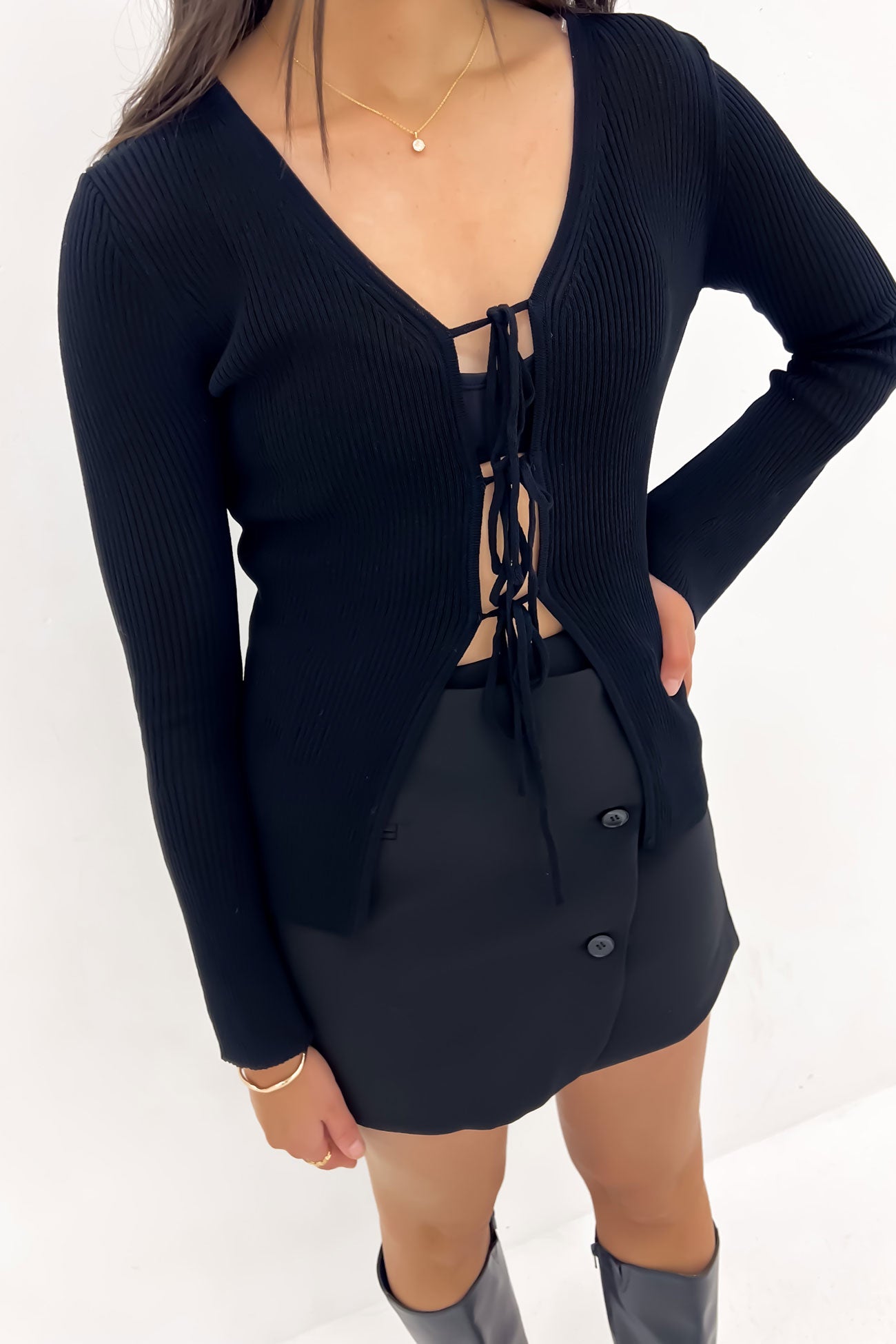 Elle Top Black