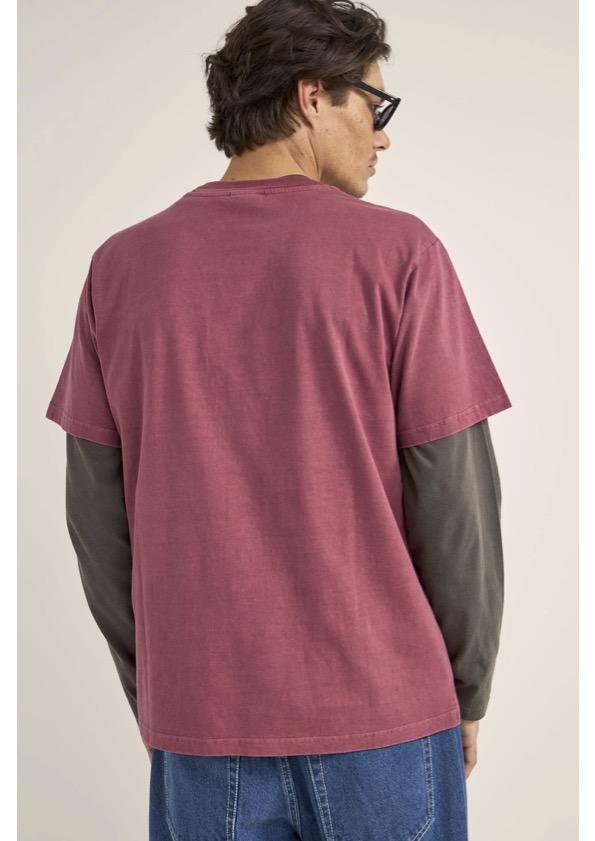 Ellipse Sun Short Sleeve T-Shirt Merlot