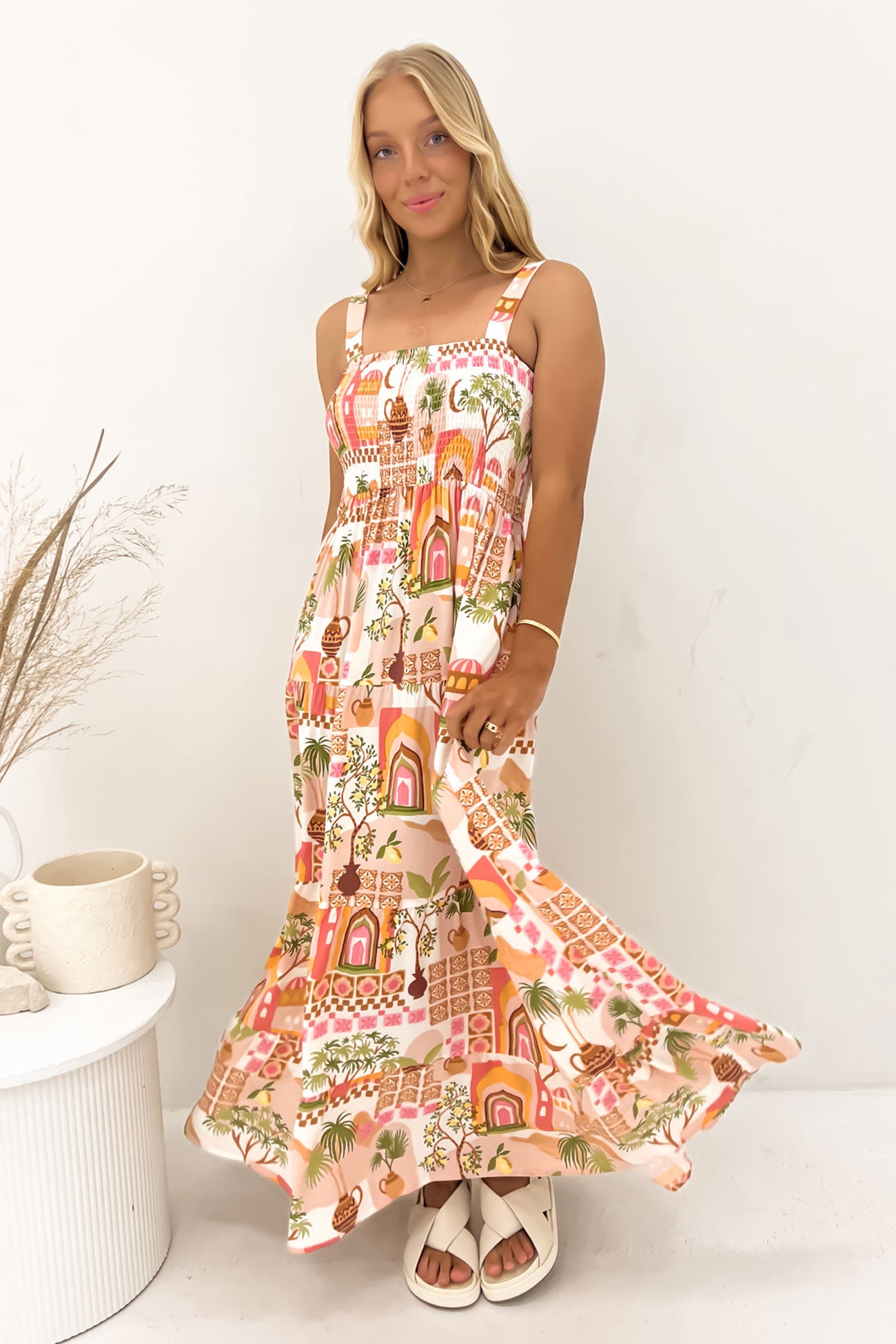 Eloise Maxi Dress Morocco