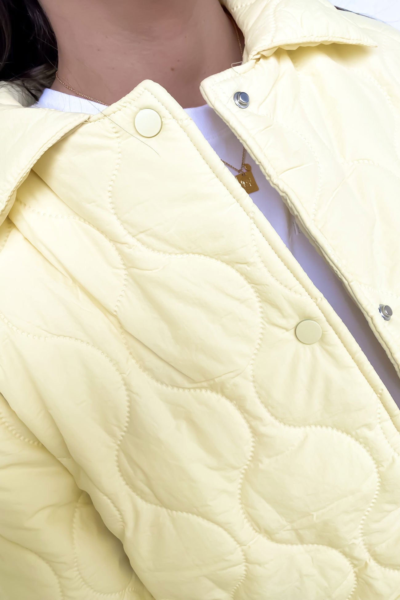 Elyse Quilted Jacket Butter