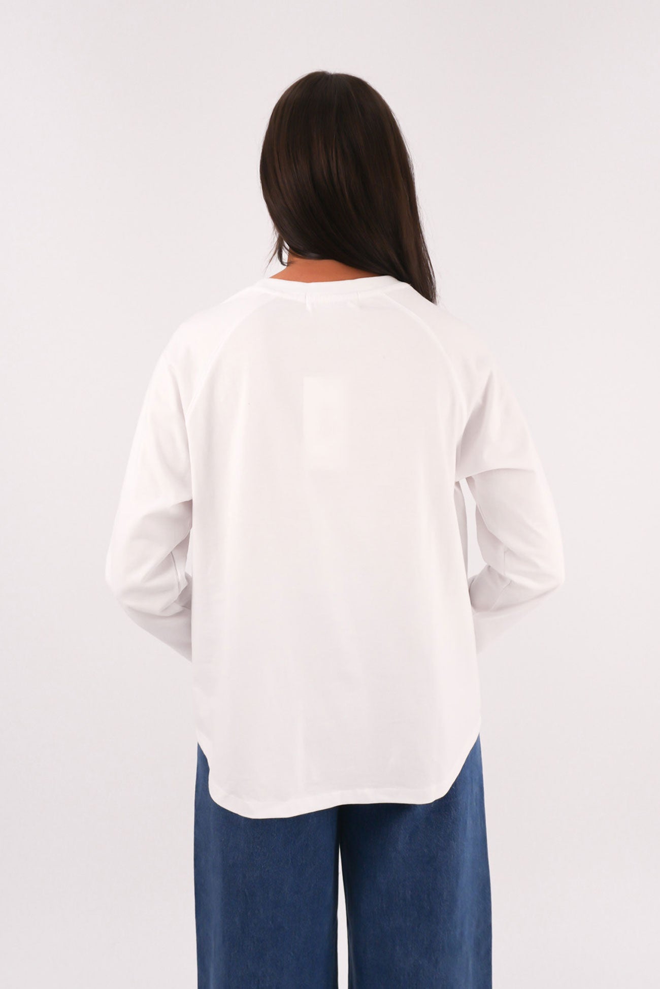 Endless Long Sleeve Tee White