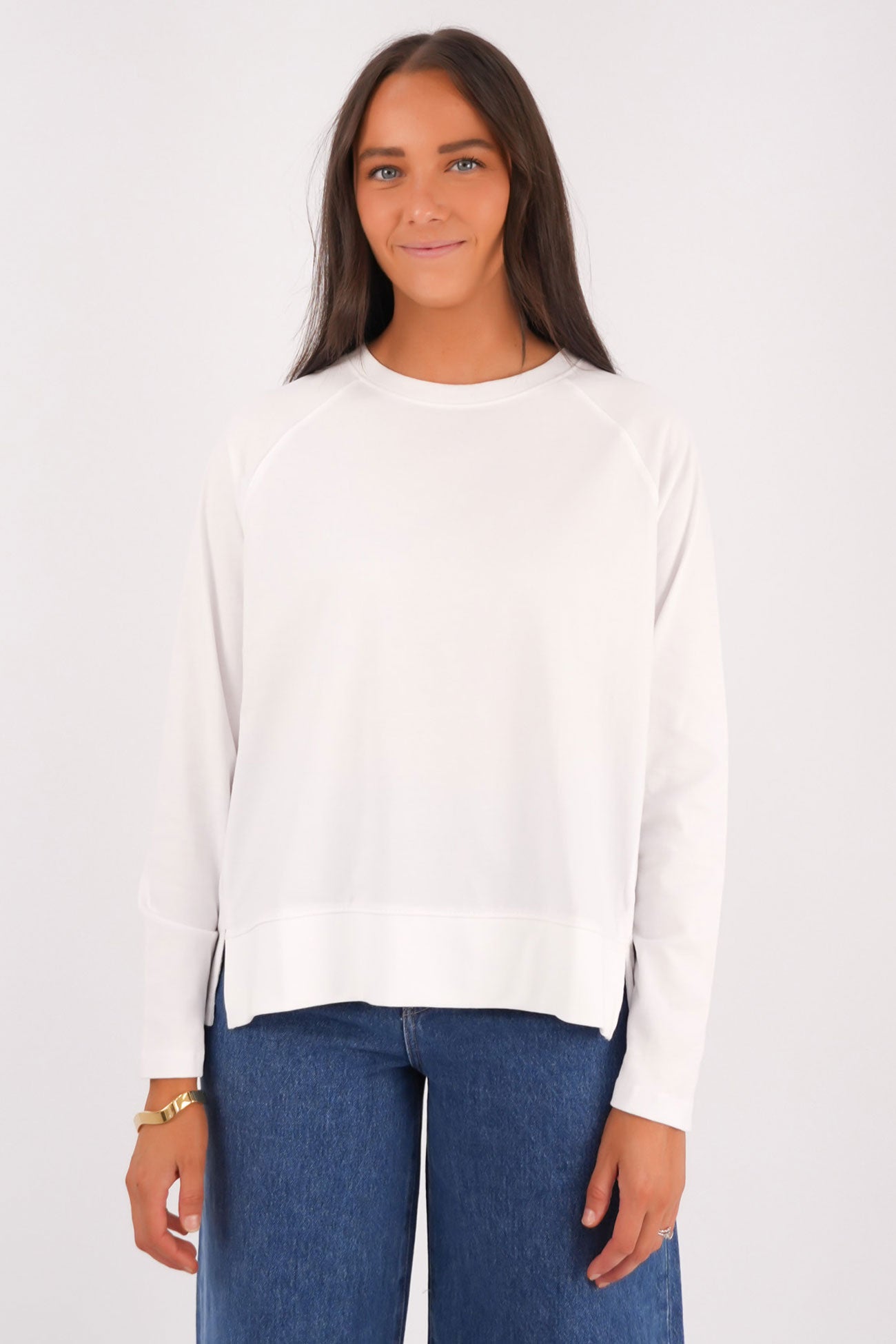 Endless Long Sleeve Tee White