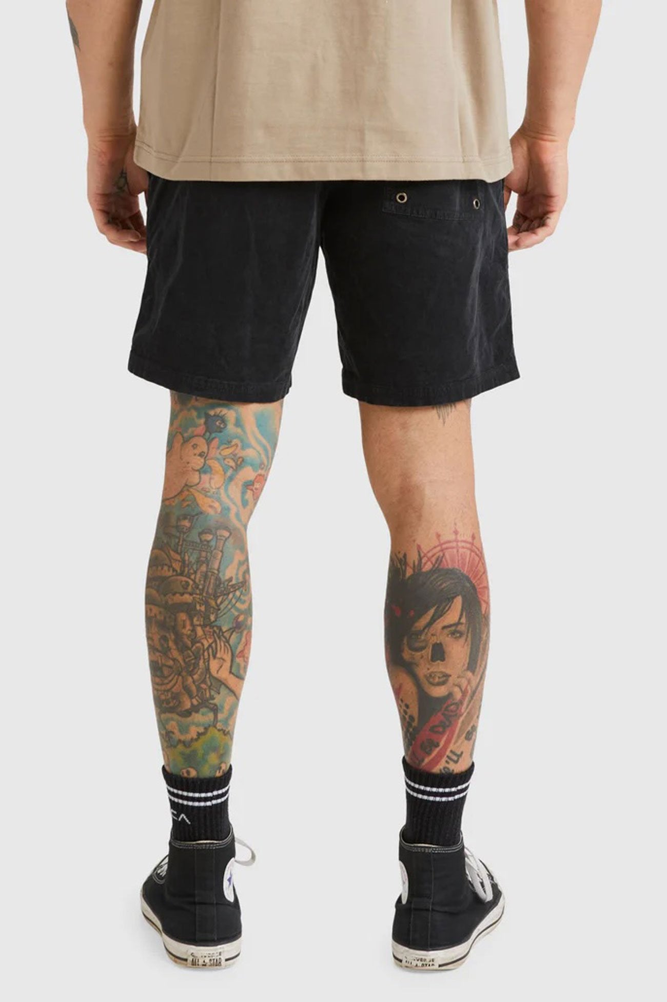 Escape Elastic Cord Short II Black