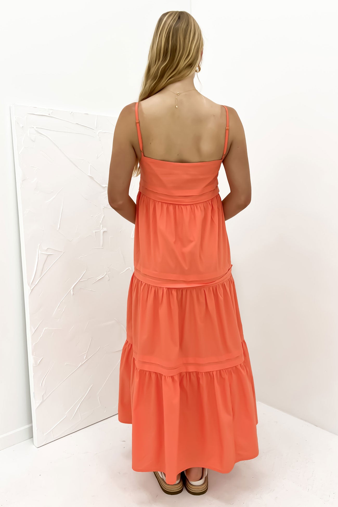 Esme Maxi Dress Coral