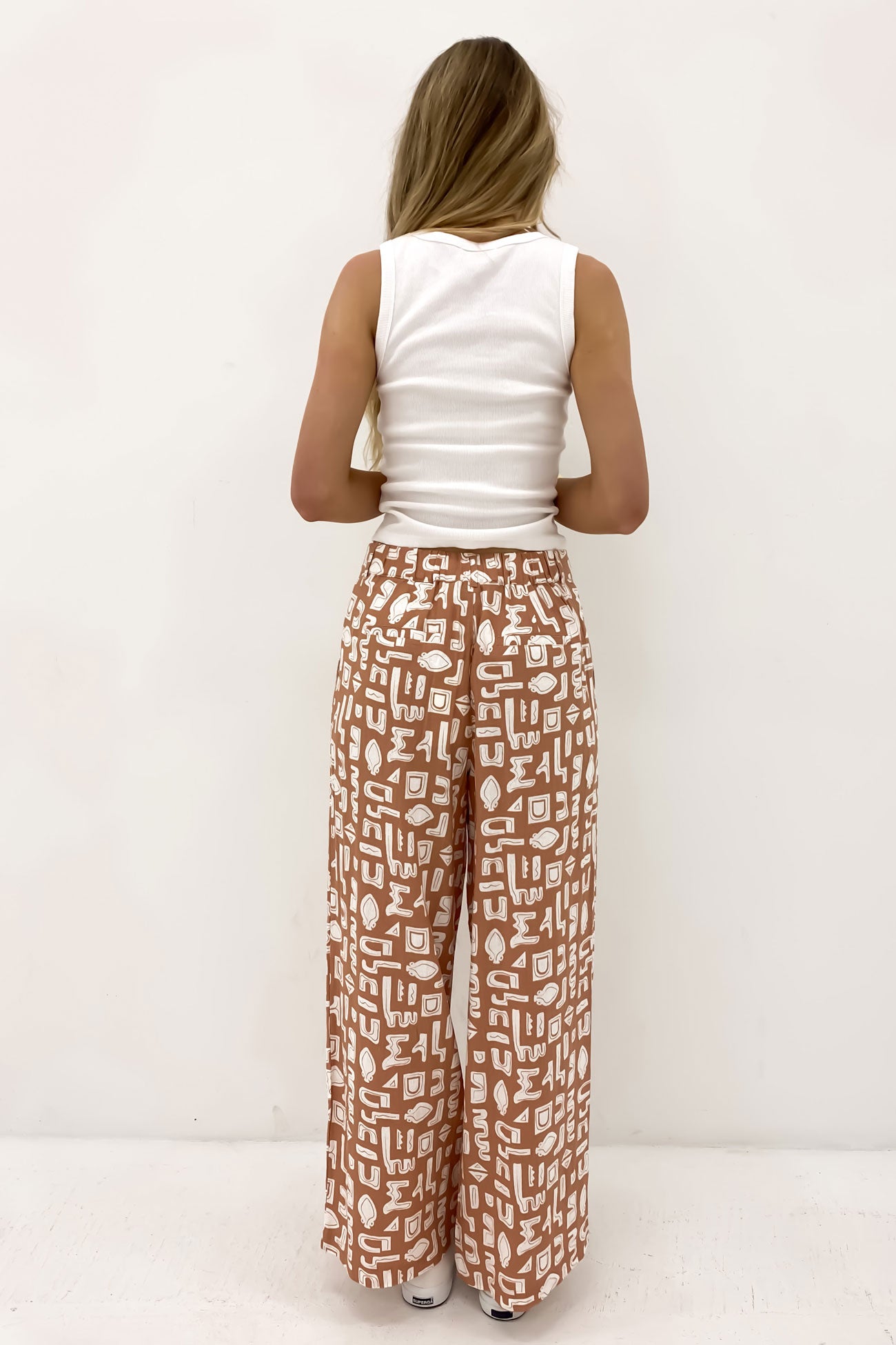 Etched Geo Pant Print