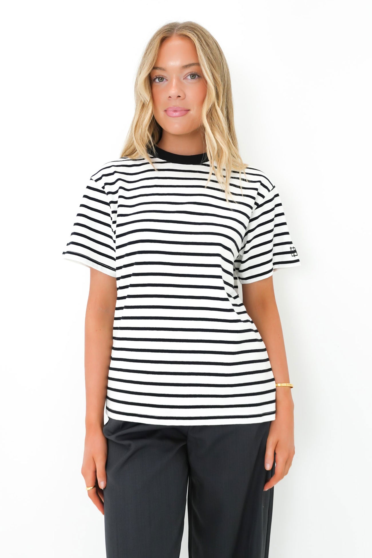 Eve Basic Tee Stripe