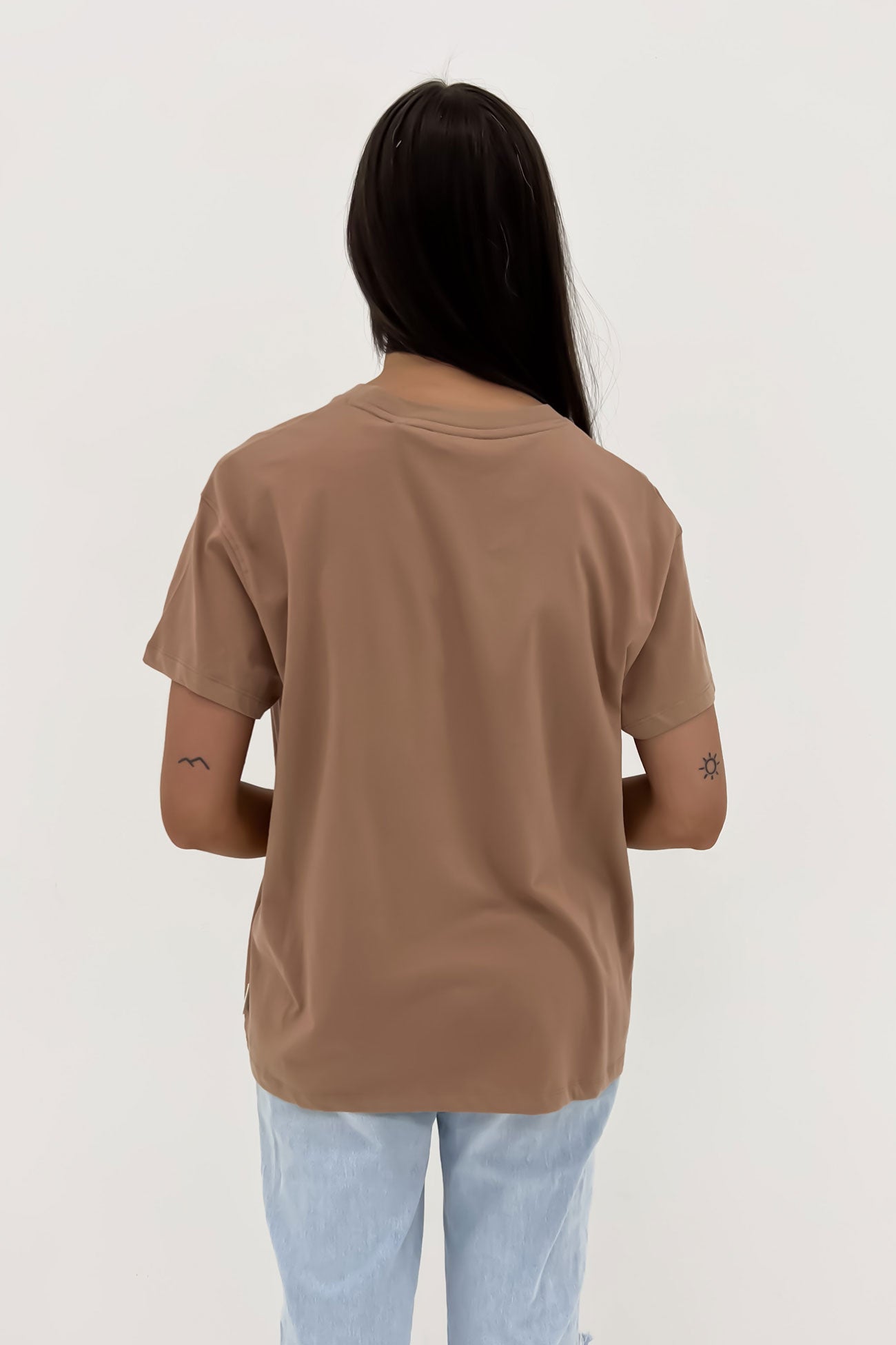 FW Embroidery Tee Latte