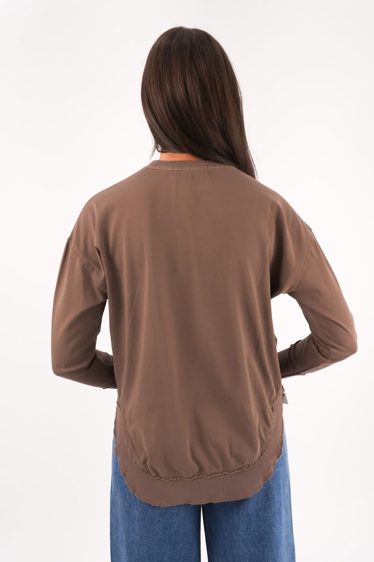 Farrah Long Sleeve Coffee Quartz