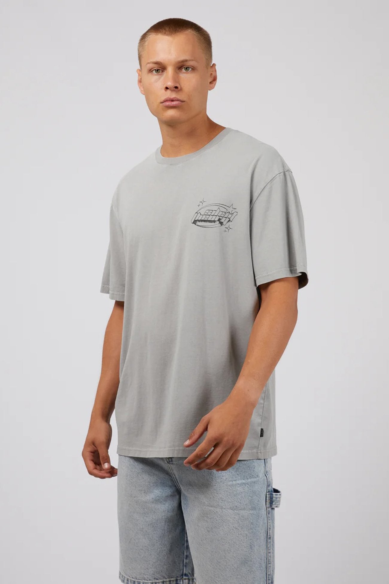 Flash Tee Grey