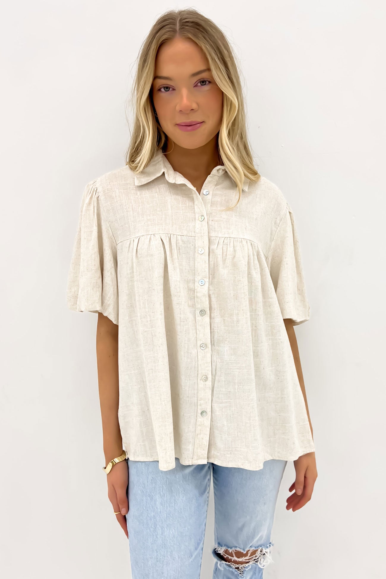 Foster Shirt Beige