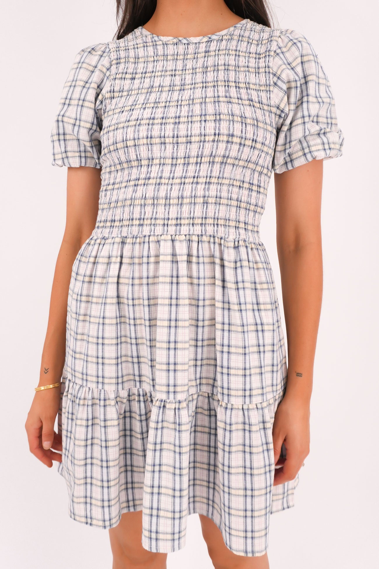 Franklin Mini Dress Check