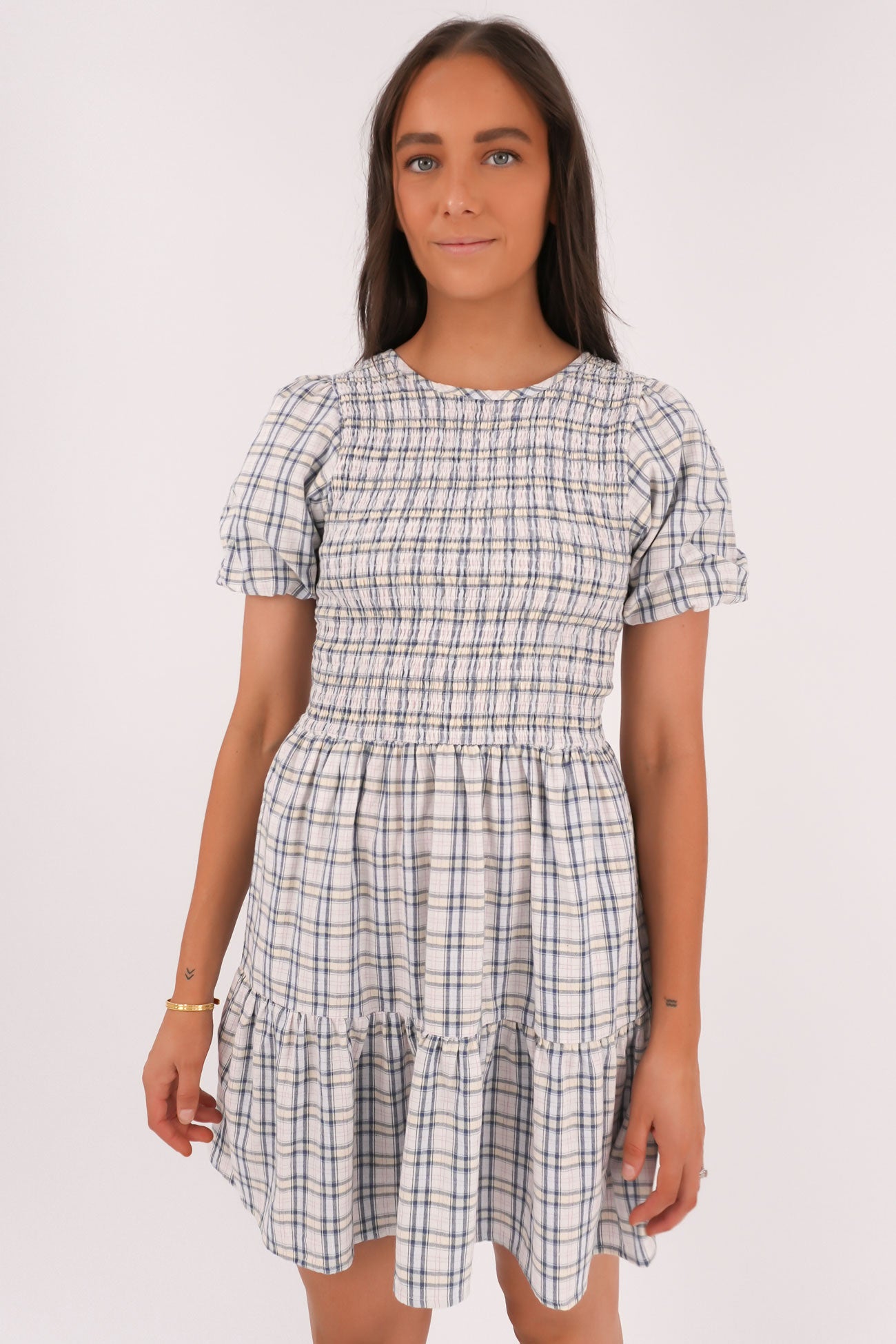 Franklin Mini Dress Check