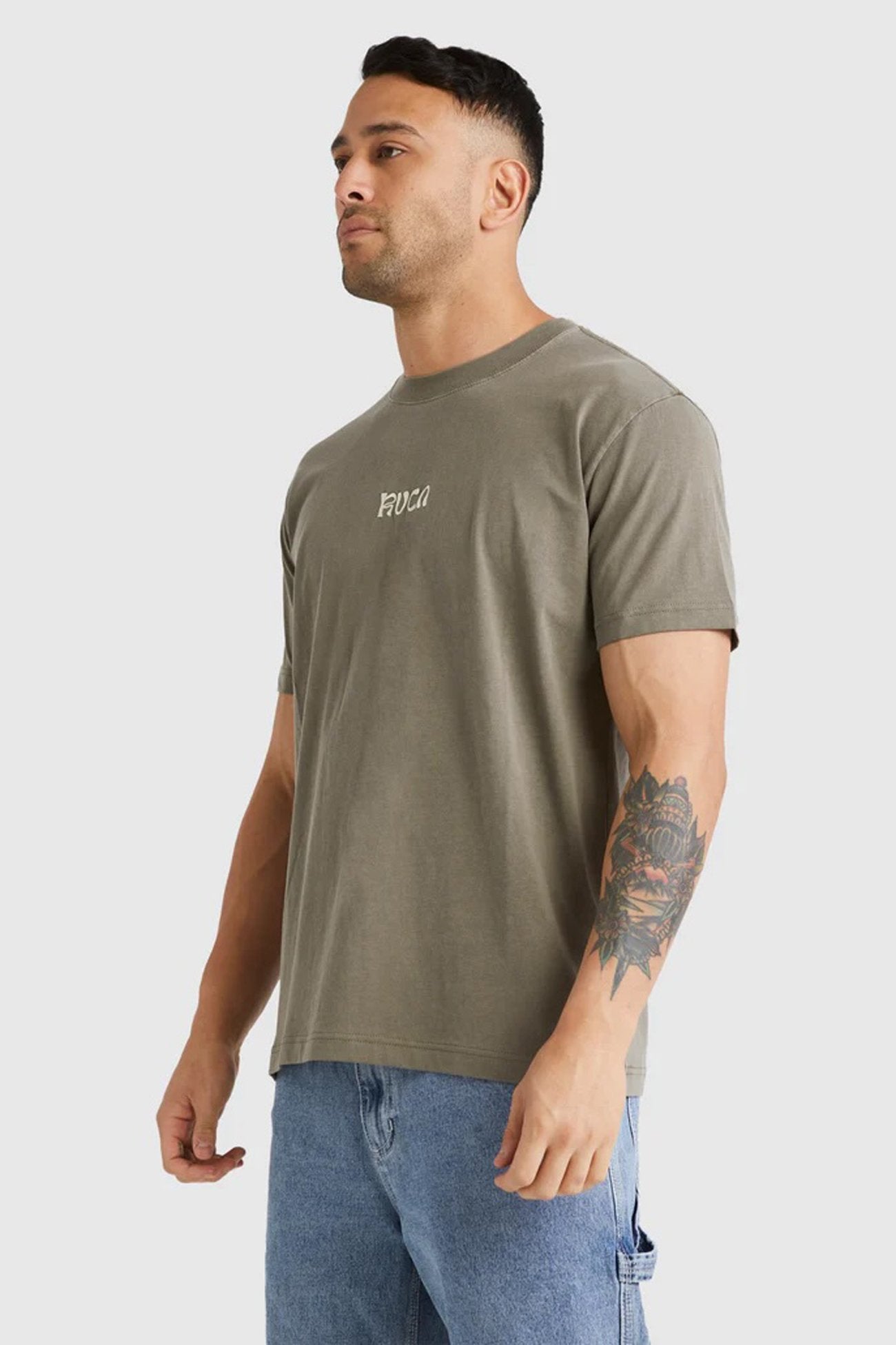 Fronds Short Sleeve Tee Mushroom