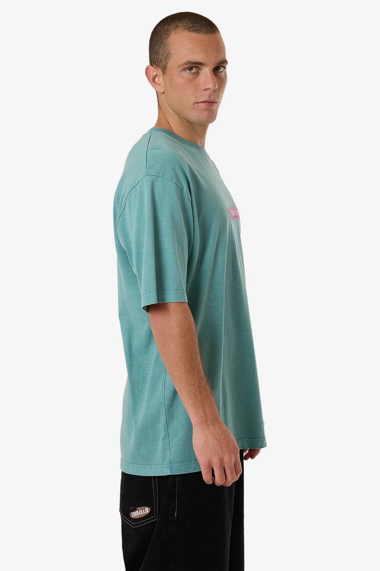 Games Of 84' Oversize Fit Tee Agate Green