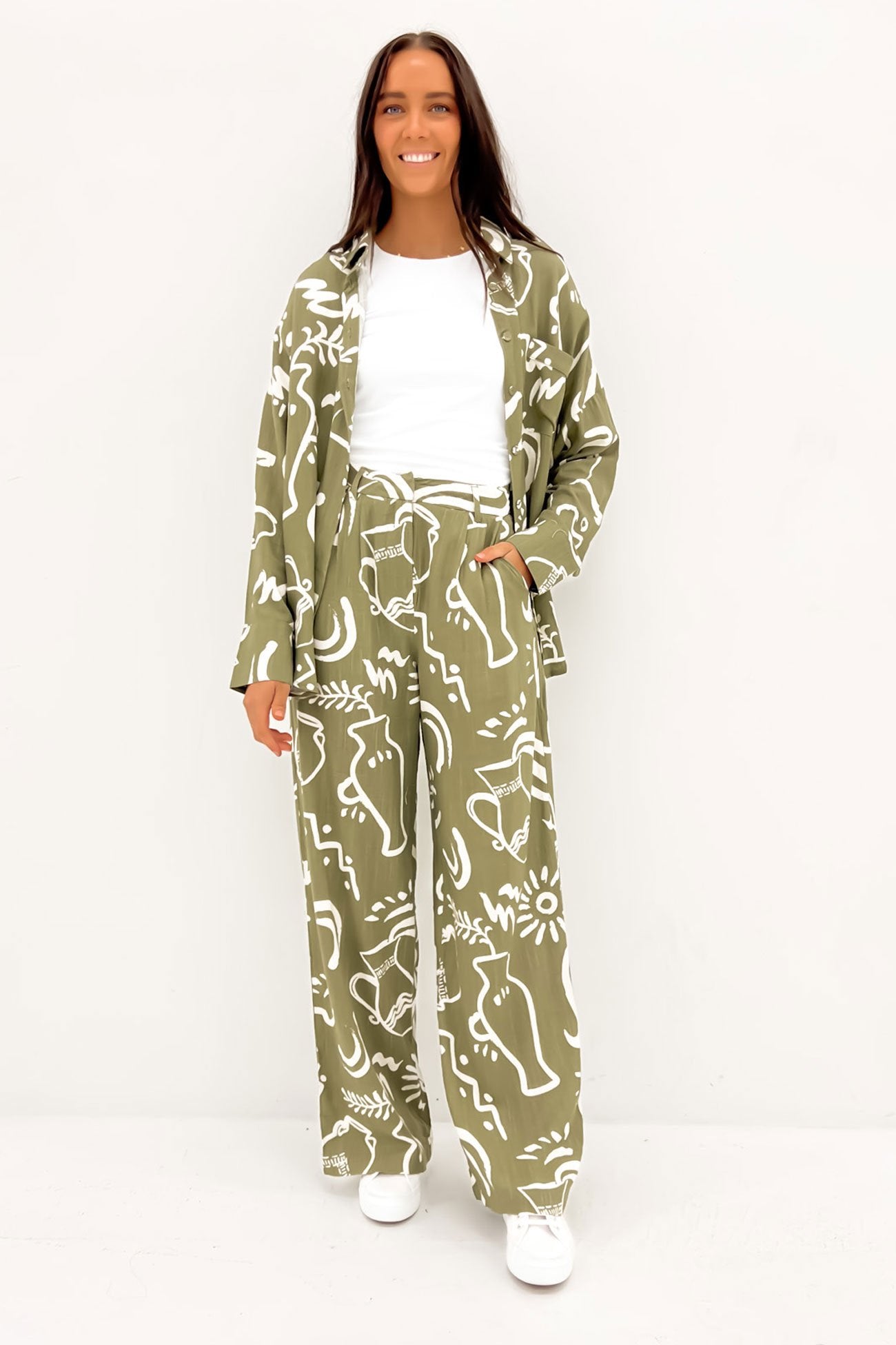 Greta Pant Bronte Sage