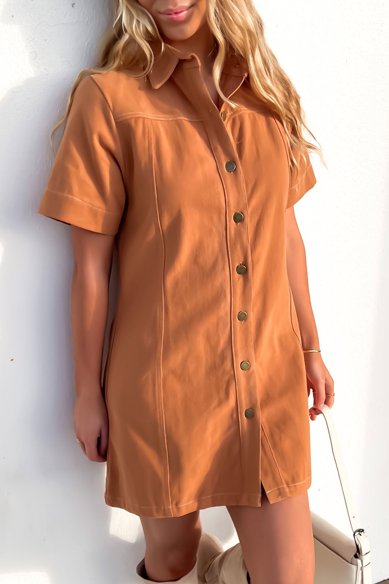 Hallie Dress Toffee