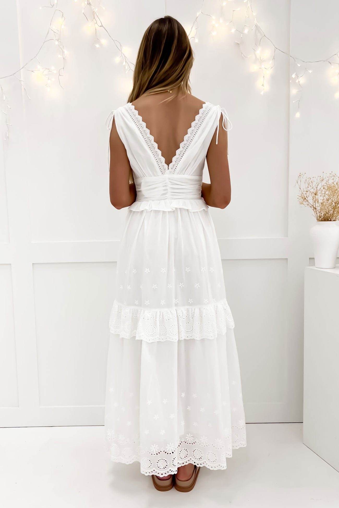 Harry Maxi Dress White