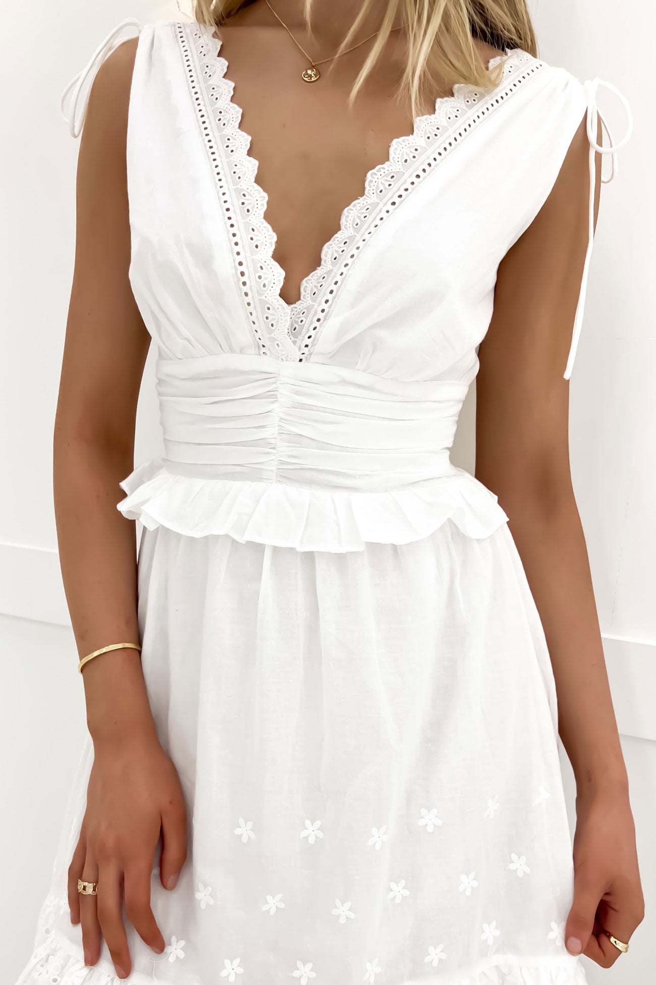 Harry Maxi Dress White