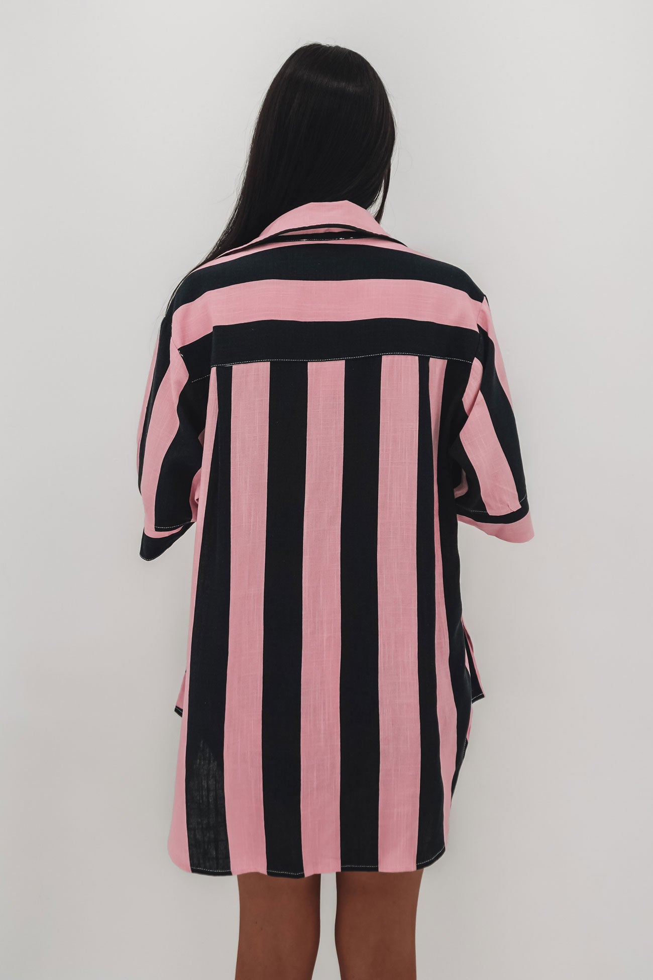 Haydee Shirt Pink Stripe