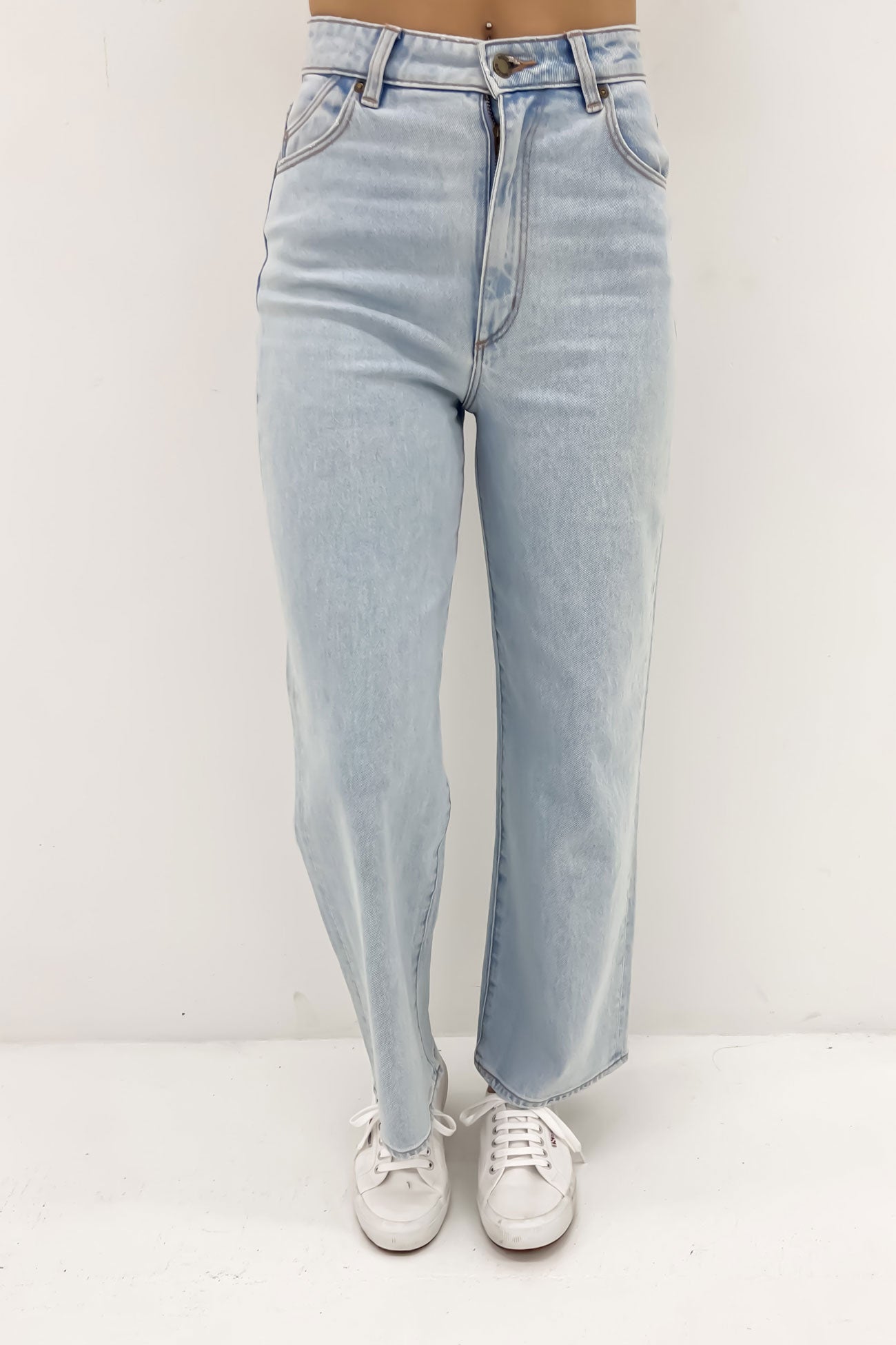 Heidi Ankle Jean Vintage Stone