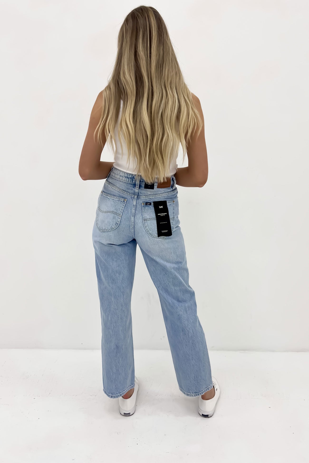 High Straight Jean Astoria Fade Petite