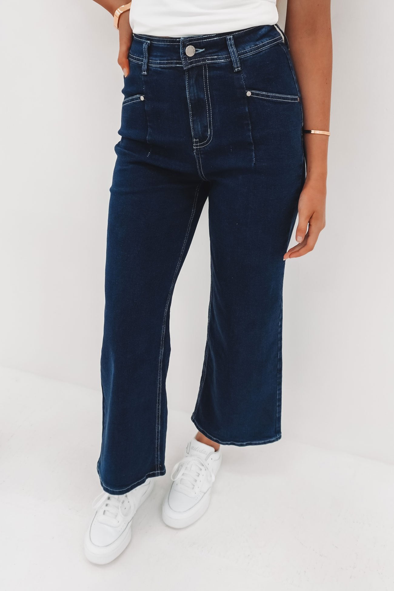 Hilary Pant Denim Indigo