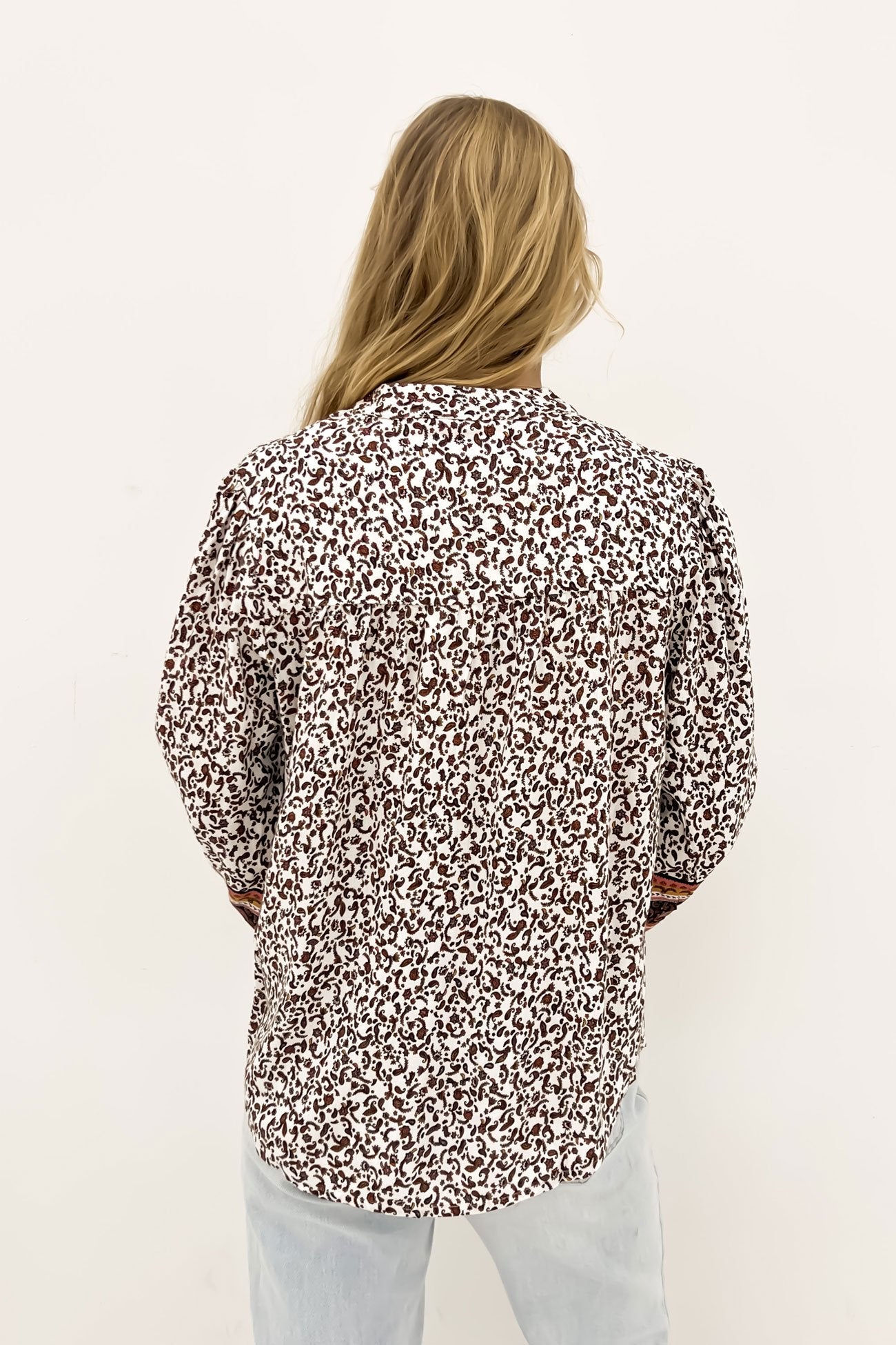 Honey Floral Shirt Print