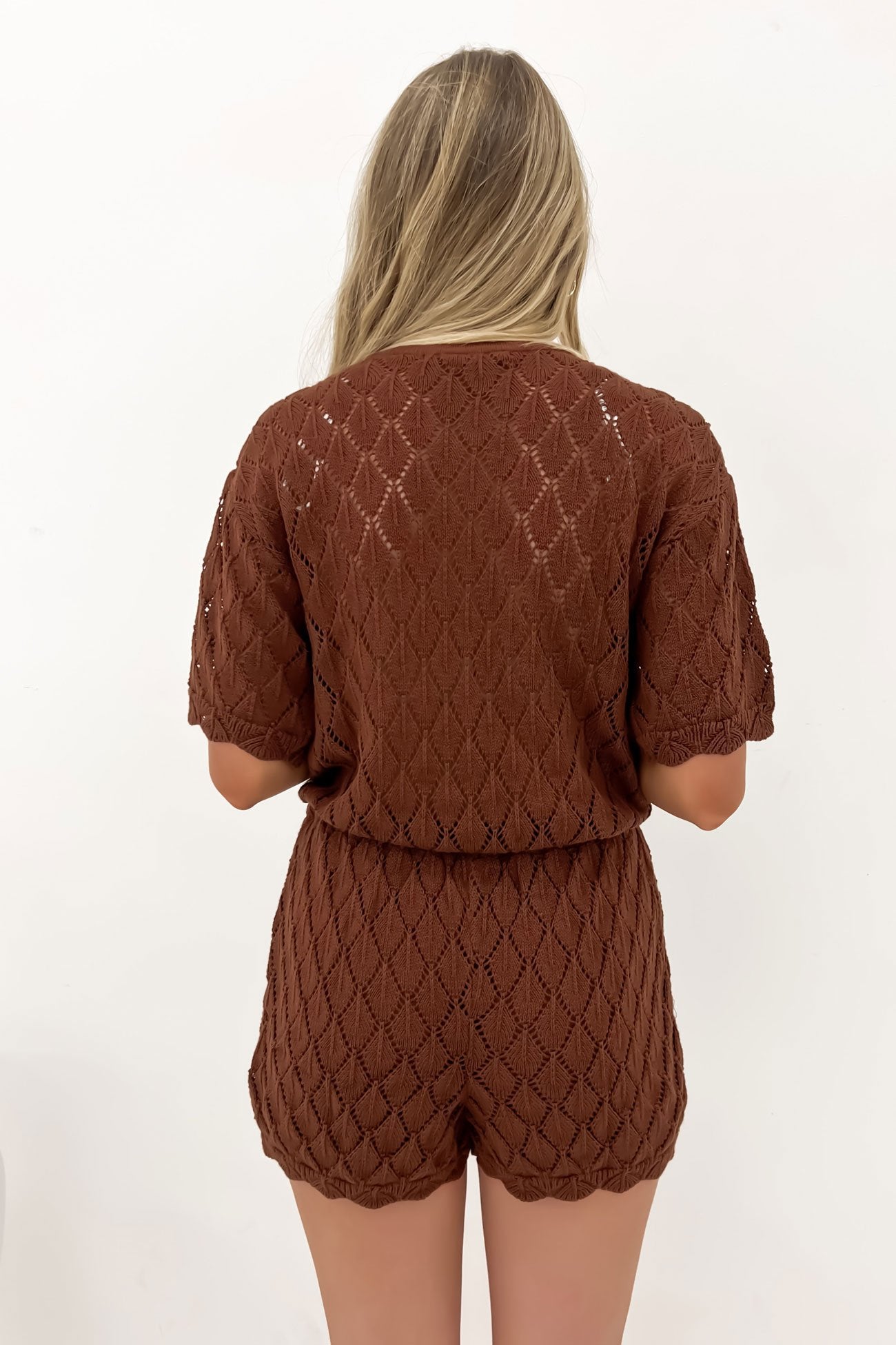 Hunter Playsuit Brown