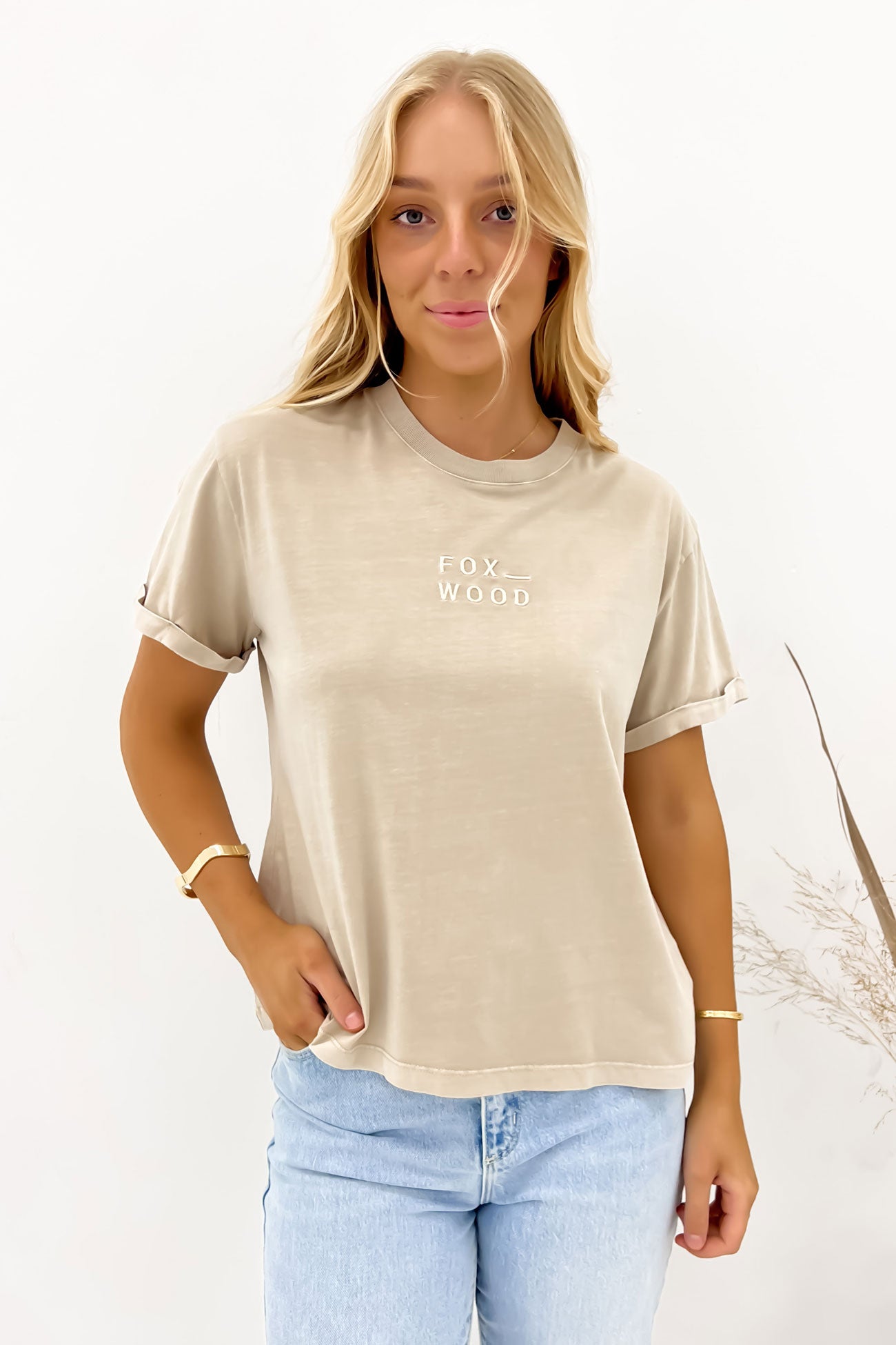 Huntleigh Oversized Tee Oat