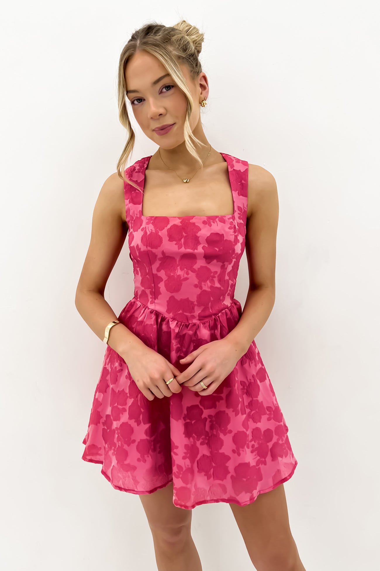 Indra Mini Dress Pink