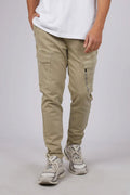 Inset Cargo Pant Khaki