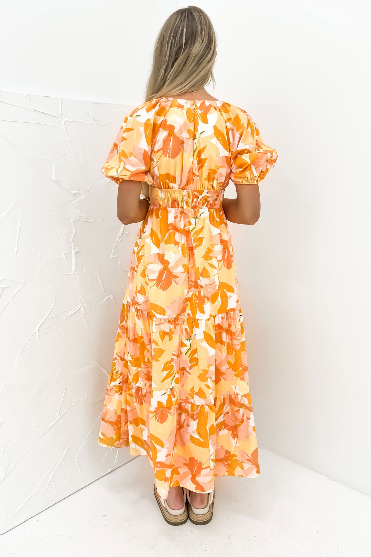 Isabel Midi Dress Sunrise