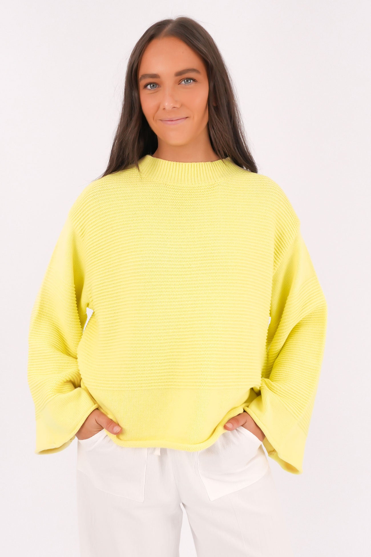 Izaiah Knit Sweater Butter