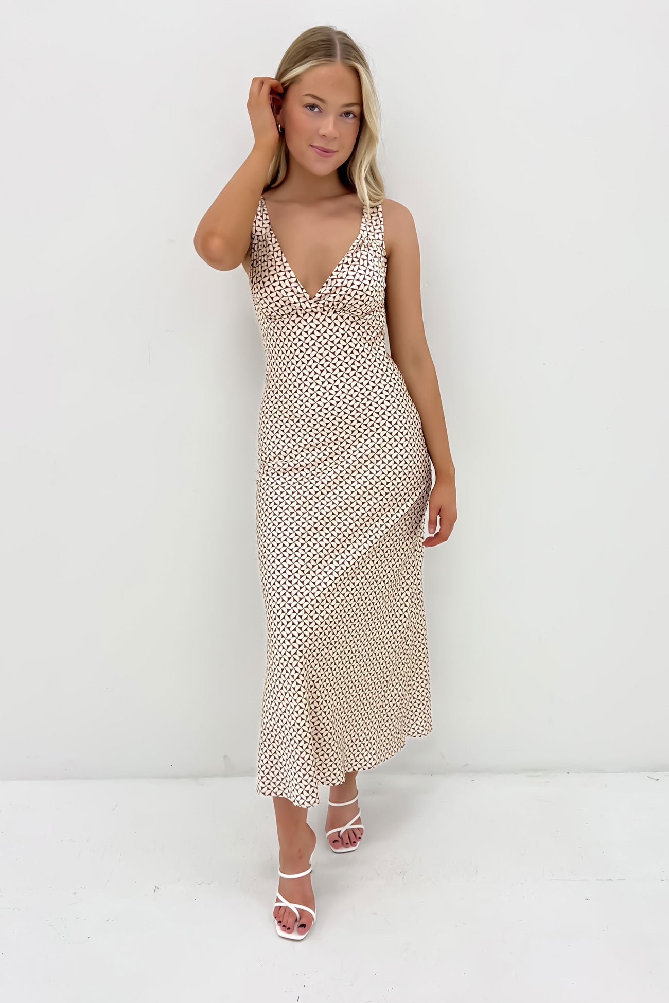 Jacqui Maxi Dress Print