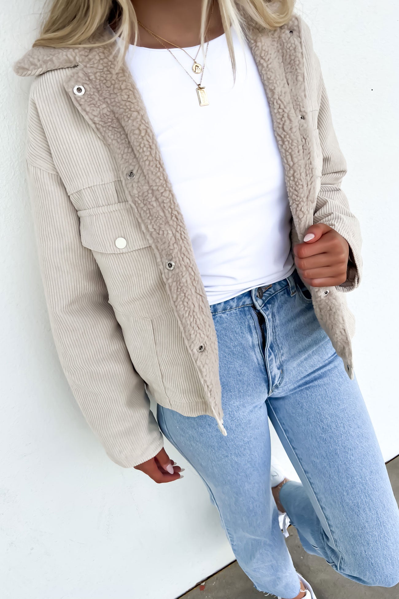 James Jacket Beige