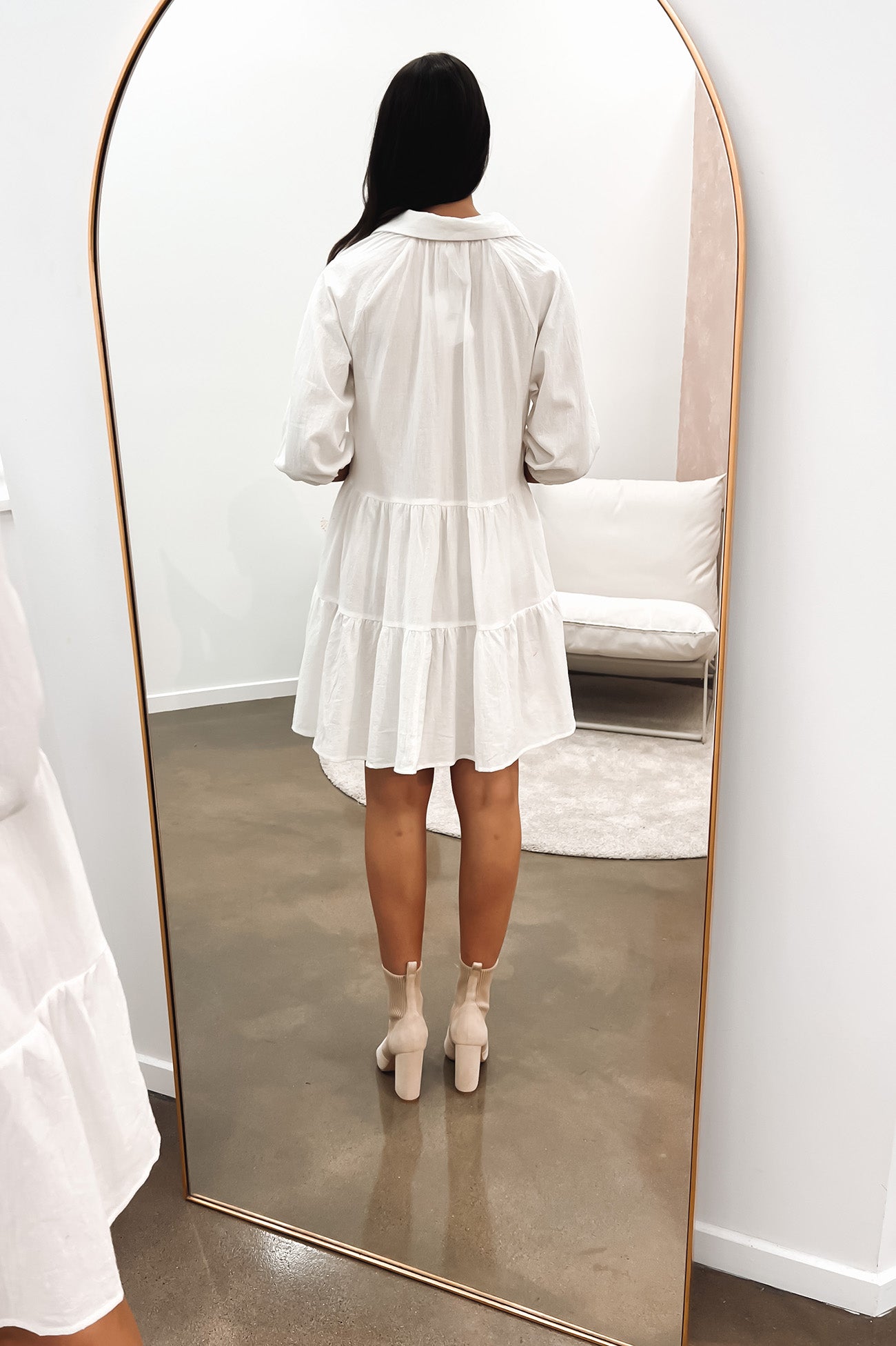 Jared Mini Dress White