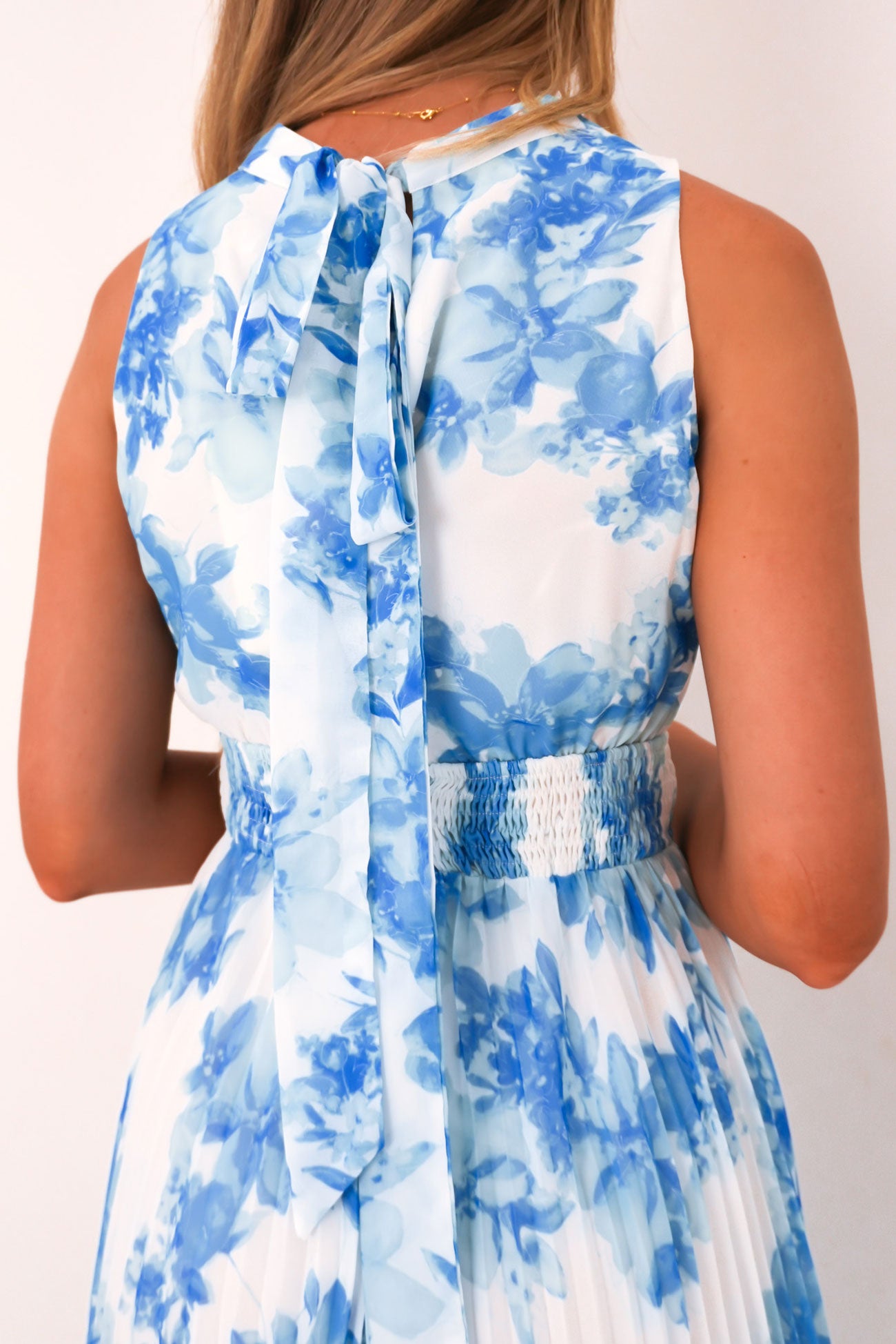 Jennifer Maxi Dress Blue Floral