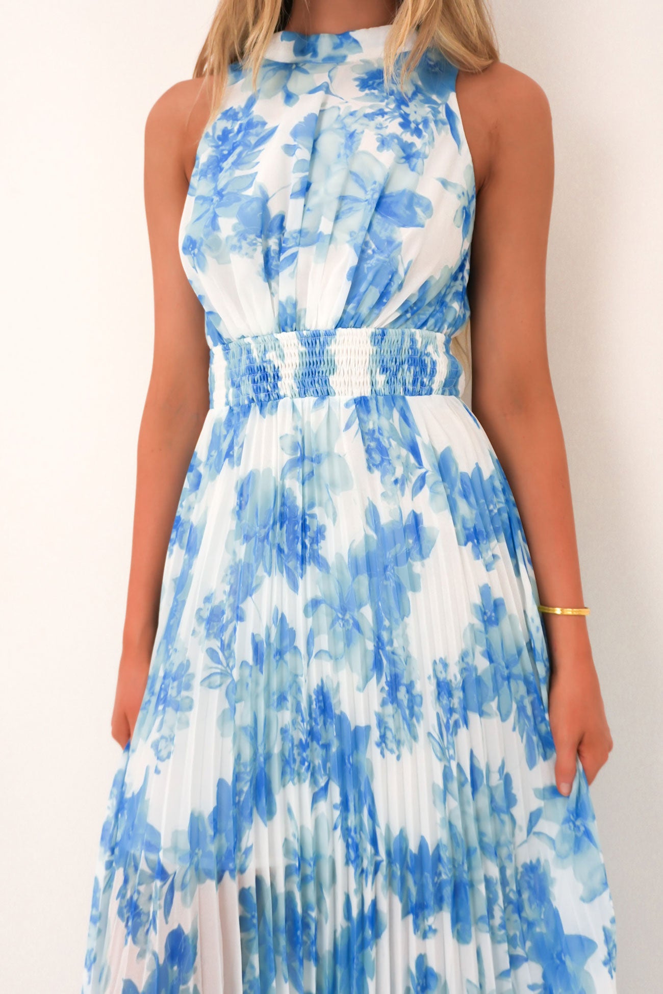 Jennifer Maxi Dress Blue Floral