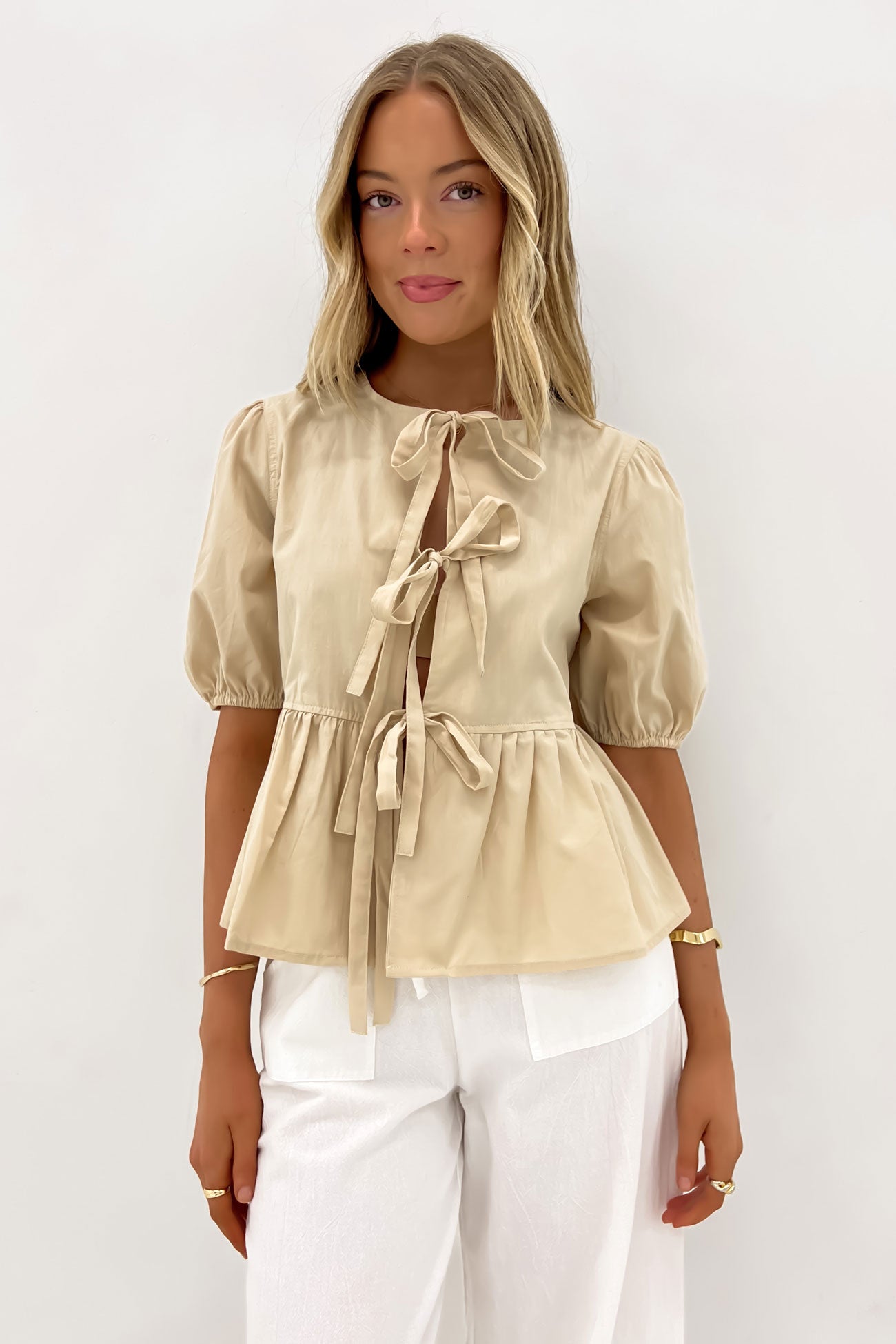 Jude Top Beige