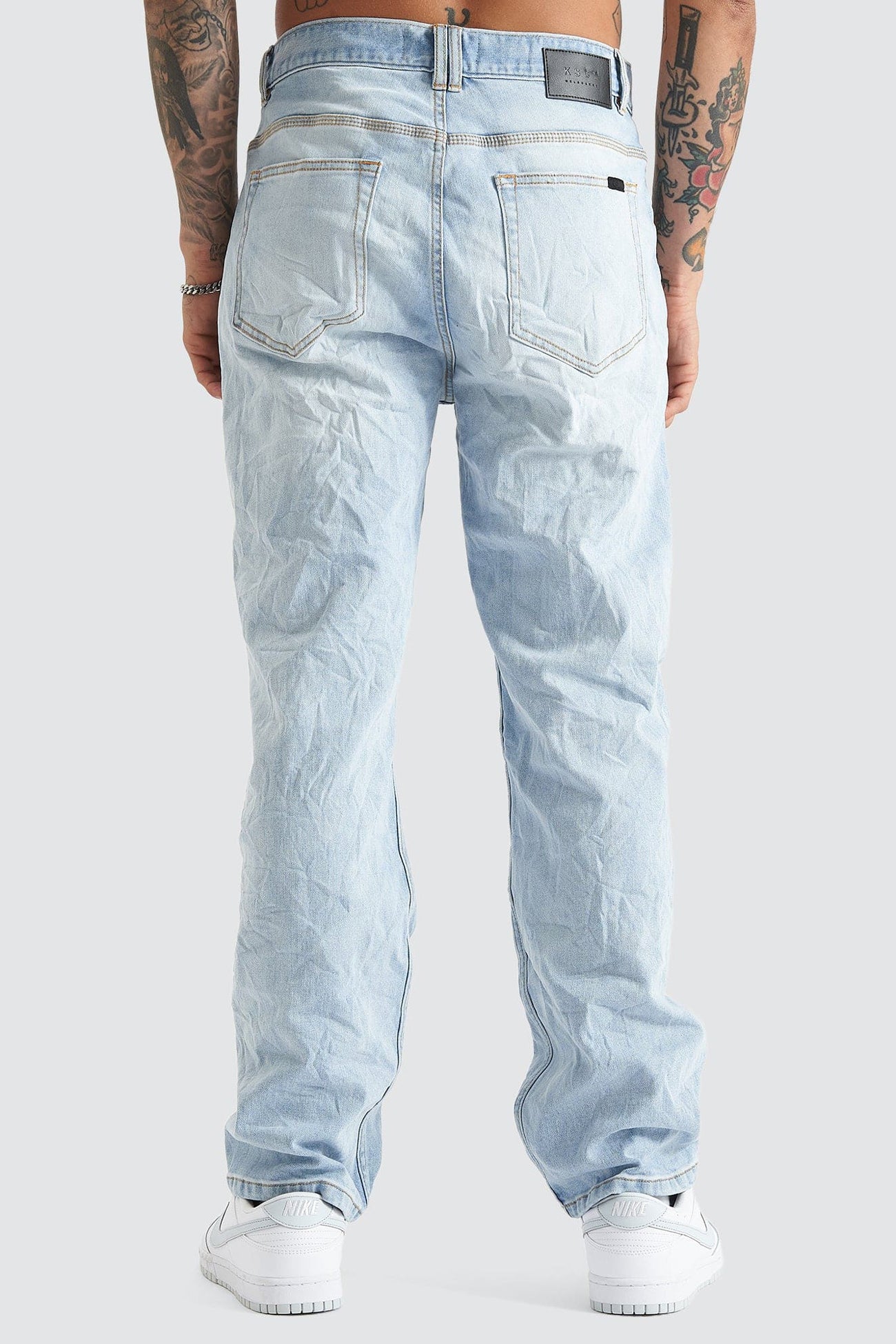 K5 Relaxed Fit Jean Sunbleached Blue