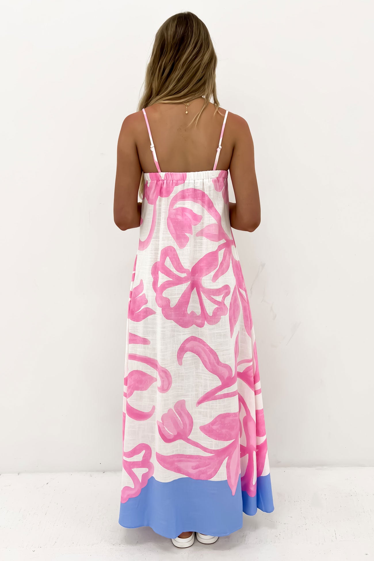 Keegan Midi Dress Lila