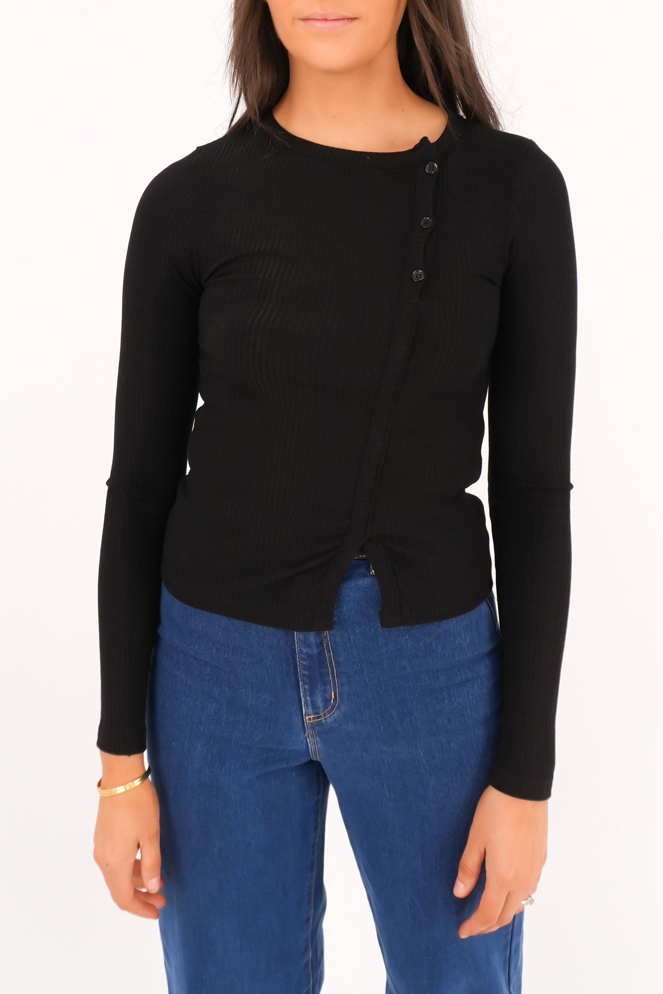 Kioko Long Sleeve Black