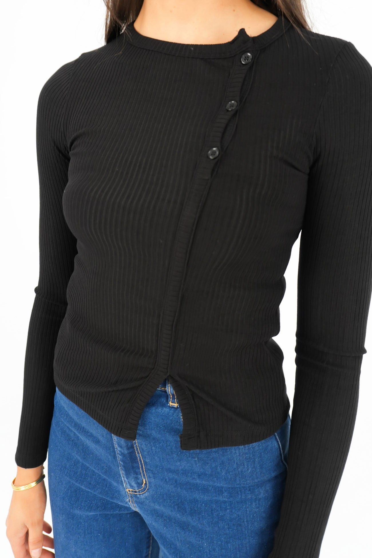 Kioko Long Sleeve Black